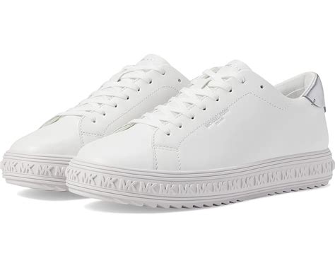 grove lace up michael kors|Grove Embellished Leather Sneaker .